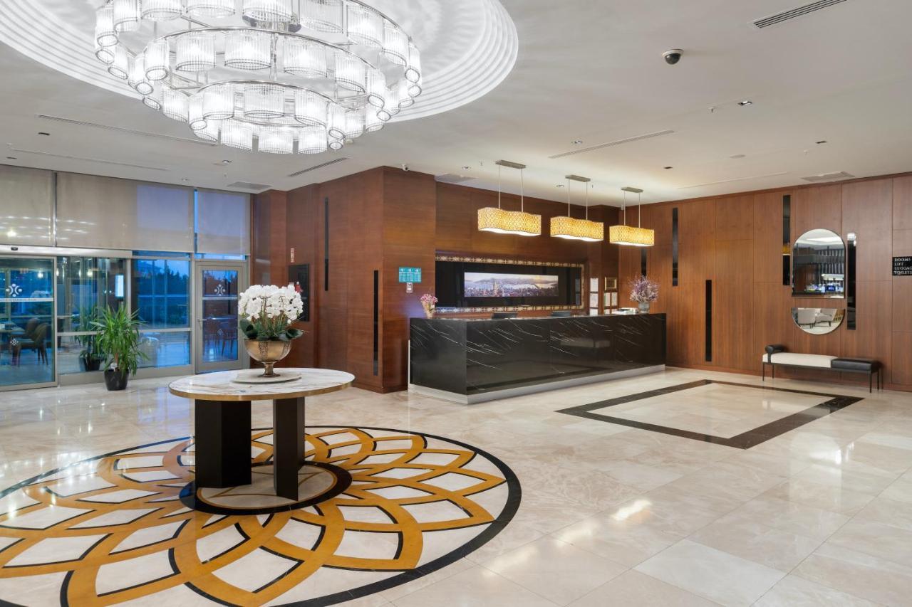 Miracle Istanbul Asia Airport Hotel & Spa Exterior foto Lobby